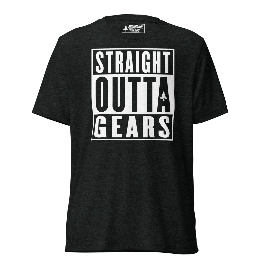 Straight Outta Gears Tri - Blend Tee - Unisex - Endurance Threads
