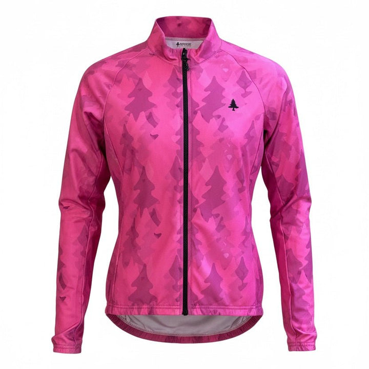 Women's HLT Camo Wind Jacket - Pink - Endurance Threads