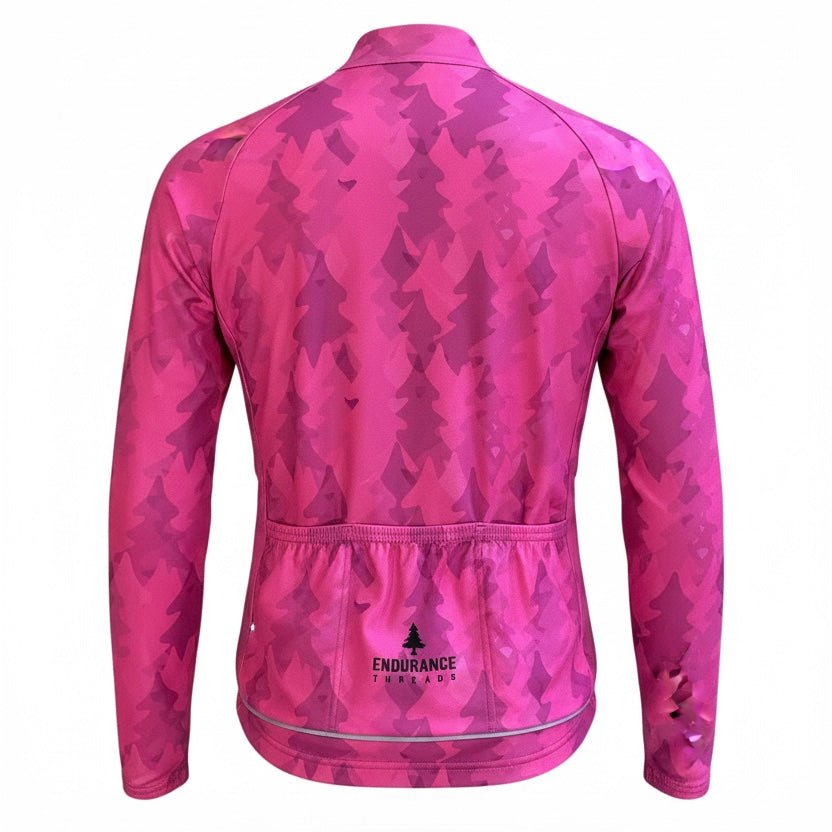 Women's HLT Camo Wind Jacket - Pink - Endurance Threads