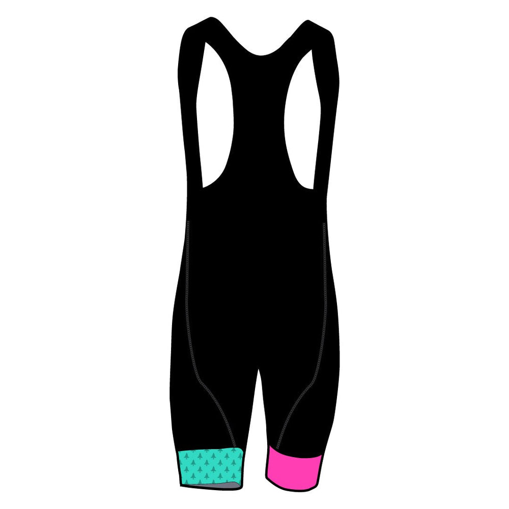 Women's HLT Fragment SLK Bib Shorts - Super Fruity (Pre - Order) - Endurance Threads