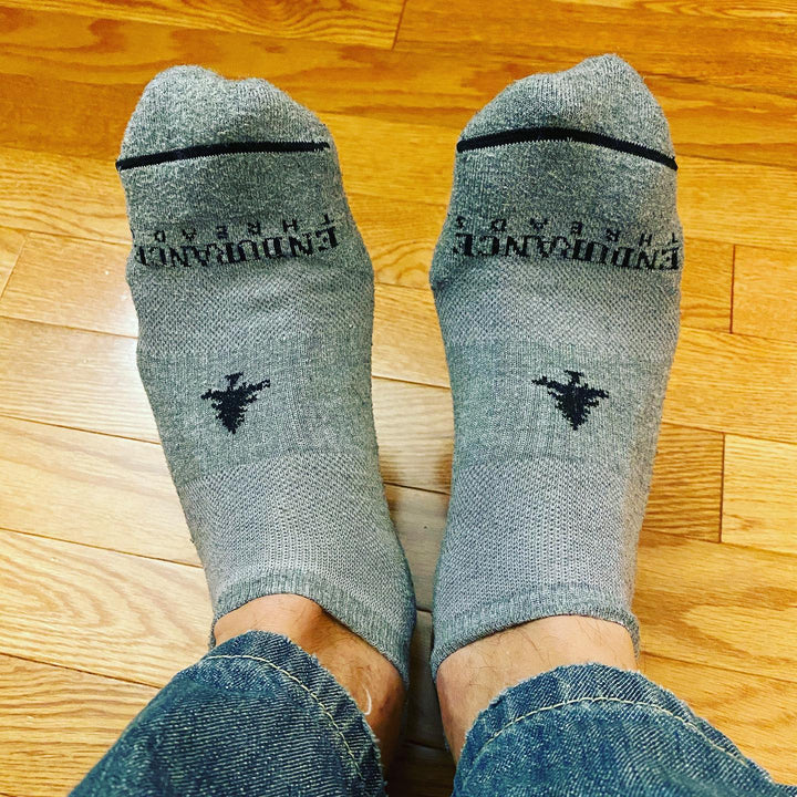 Incognito Tab Sock - Heathered - Endurance Threads