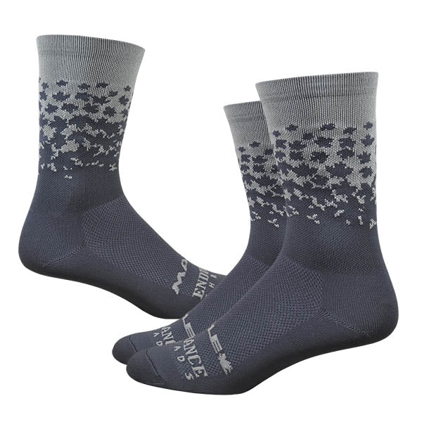 Maple LOTW 6" Race Sock - Cool Gray - Endurance Threads