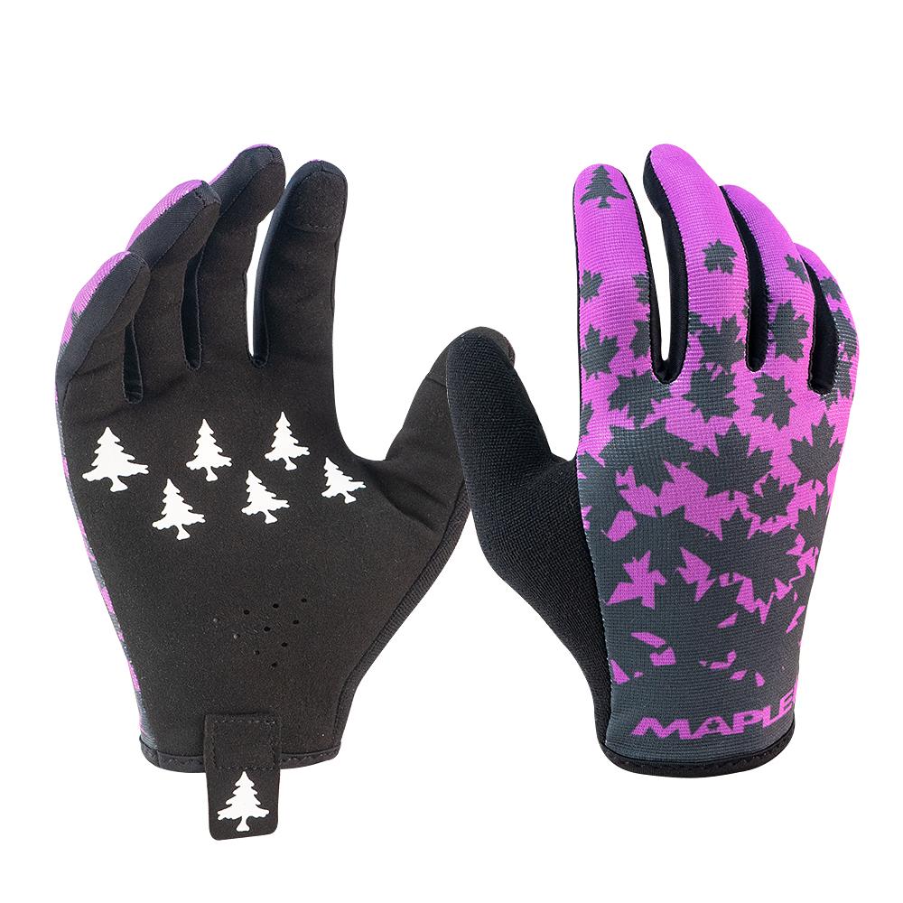 Maple LOTW SendIt Gloves - Purple / Graphite - Endurance Threads