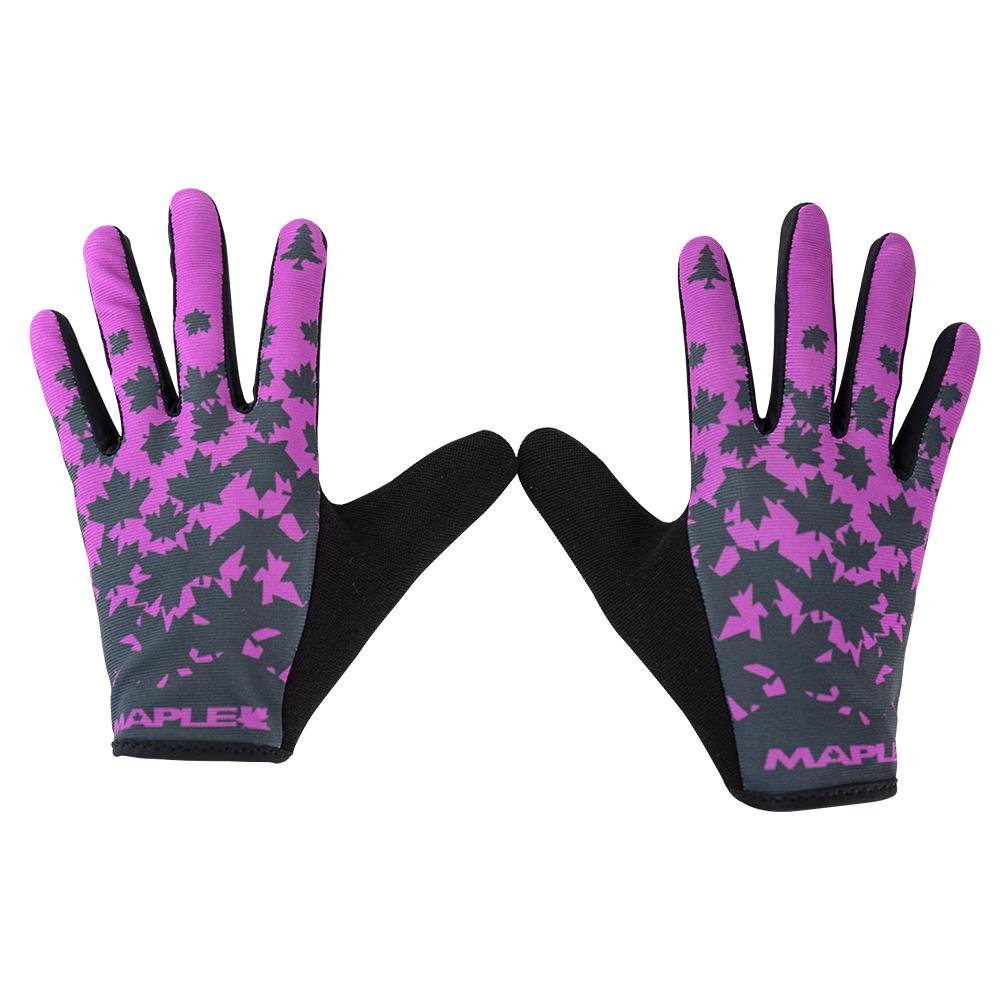 Maple LOTW SendIt Gloves - Purple / Graphite - Endurance Threads