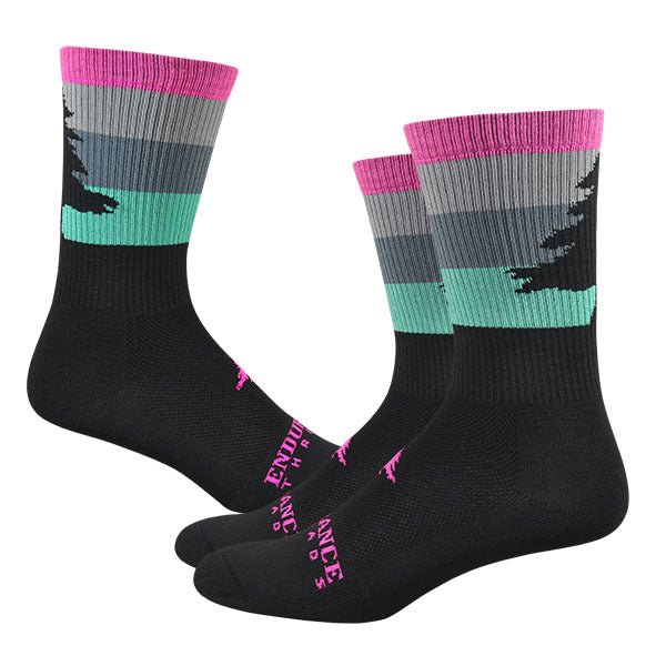 NE Stripey 6" Sock - Colors! - Endurance Threads