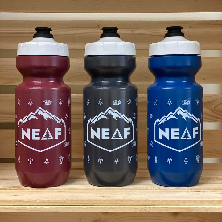 NEAF 22oz Purist Water Bottle White Caps - Endurance Threads