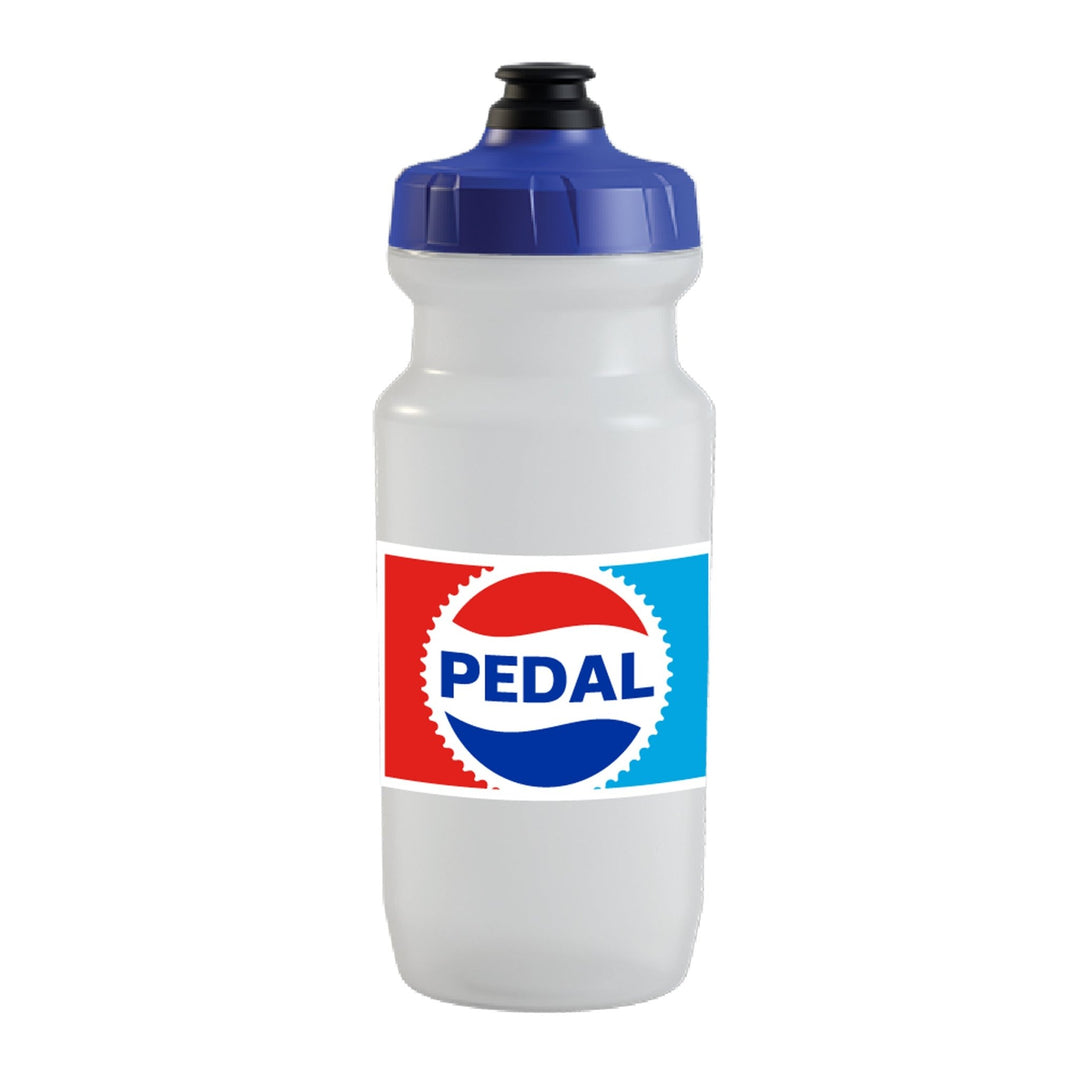 Retro Pedal 21oz Water Bottle with MoFlo Cap - Endurance Threads