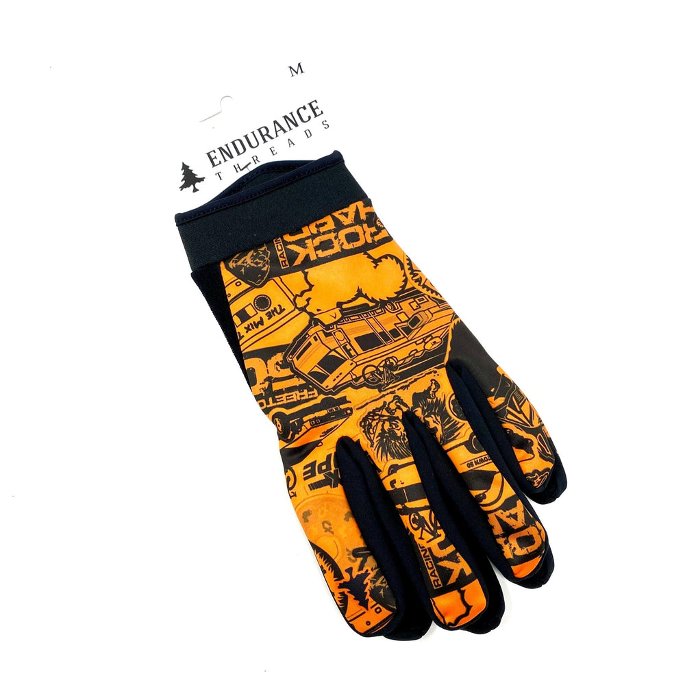 RHR Sticker Pack C2 Cold Weather Gloves - Neon Orange - Endurance Threads