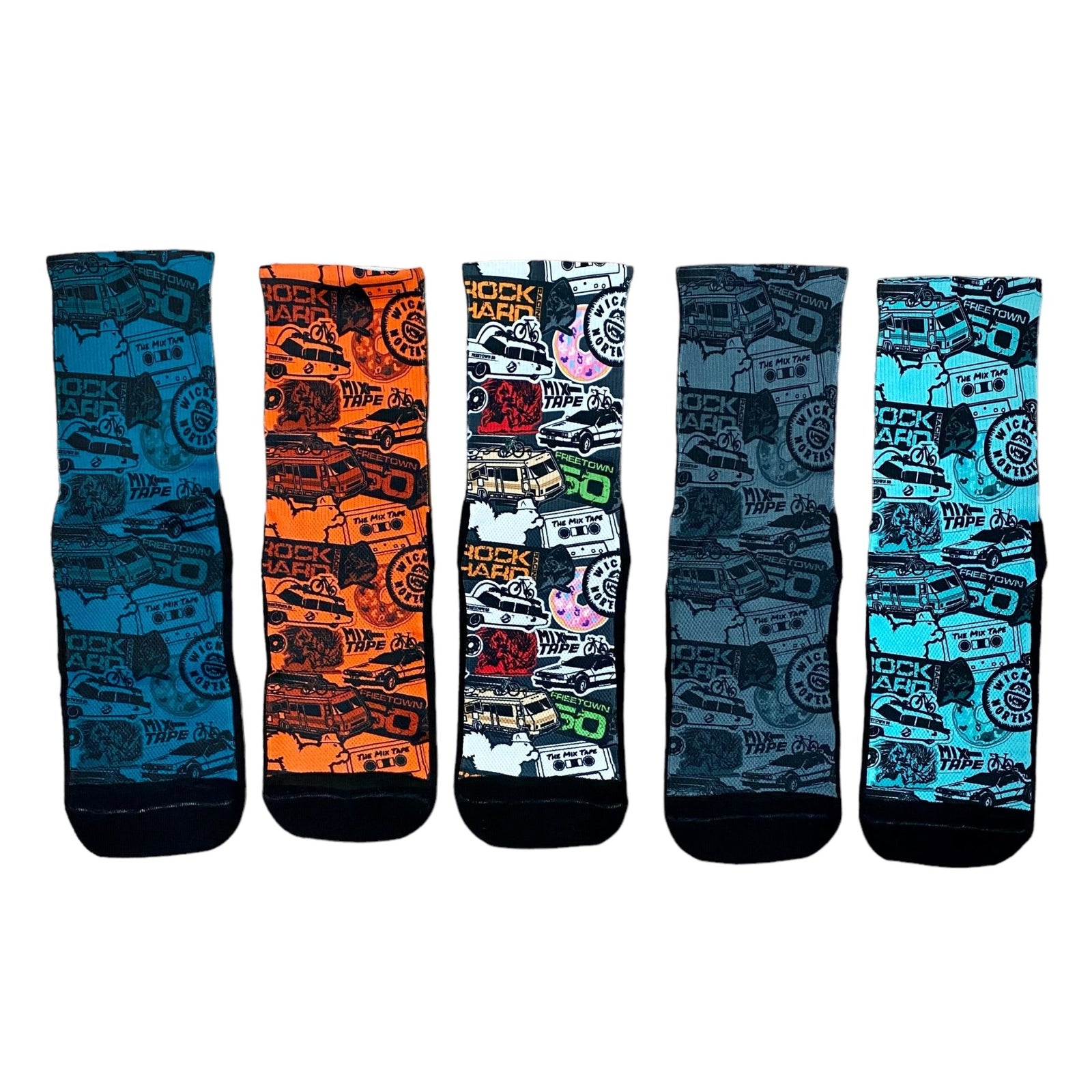 RHR Sticker Pack SUB6 6" Socks - Endurance Threads